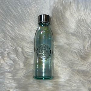 Starbucks recycled glass rainbow cold brew coffee bottle